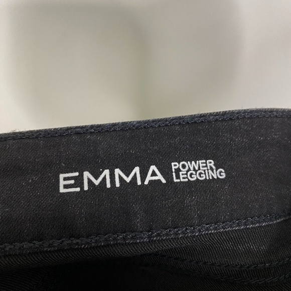 DL1961 Black Coated Emma Power Legging Sz. 27 - Picture 10 of 13